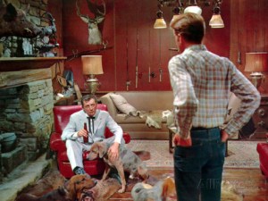 Wade's den is a projection of his own toxic, hysterical masculinity.